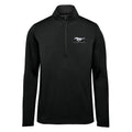 Mustang Men's Black Graphite Quarter Zip